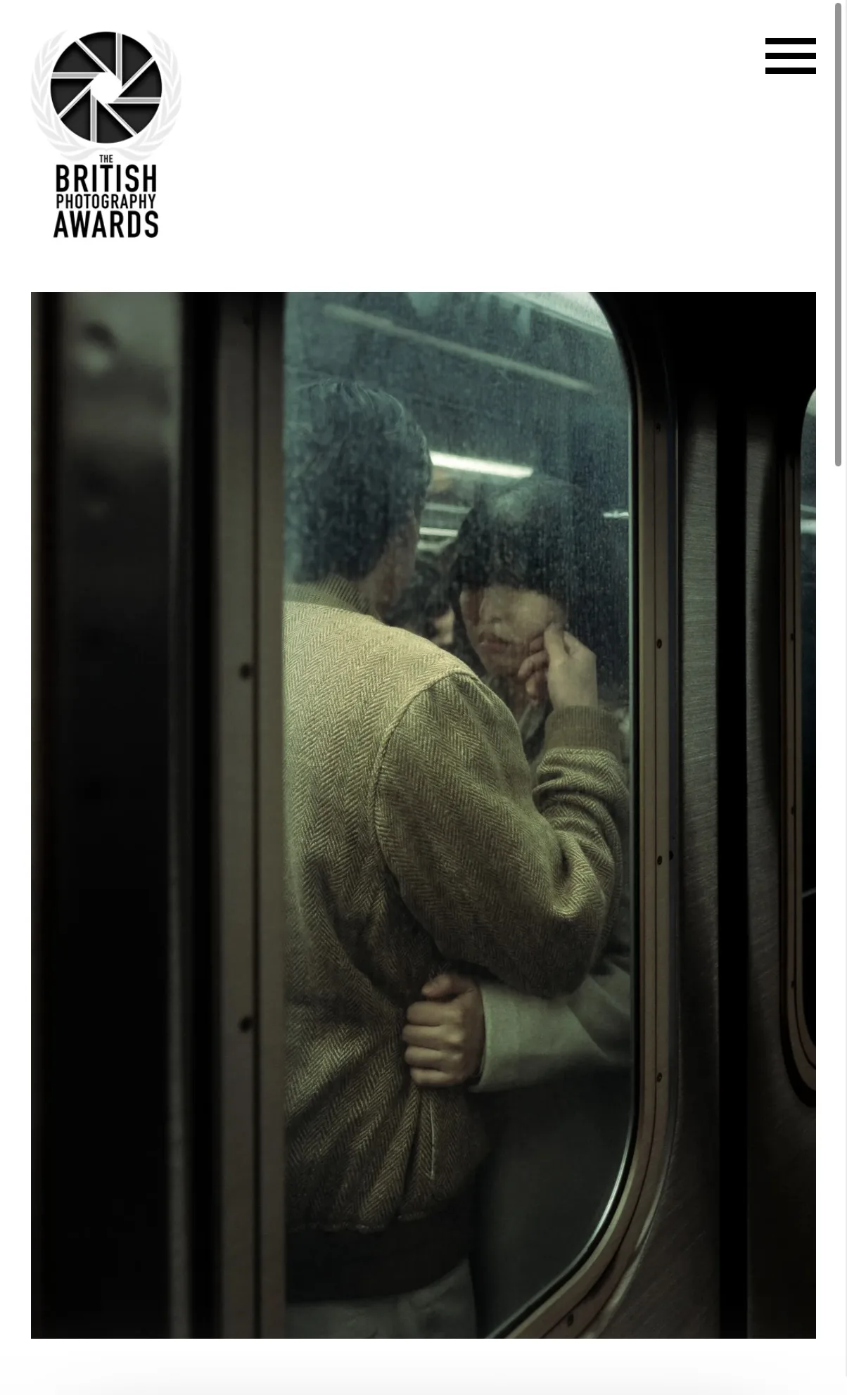 Never Let Me Go, shortlisted in the Street category of the British Photography Awards