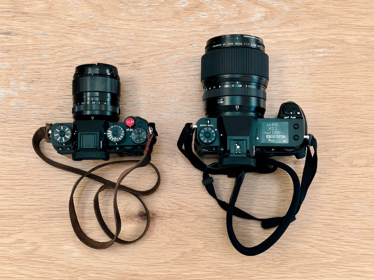 Fujifilm X-T5 vs GFX100S II