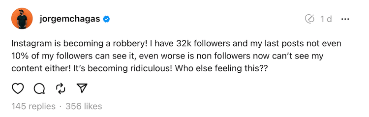 Social media feedback tweet screenshot