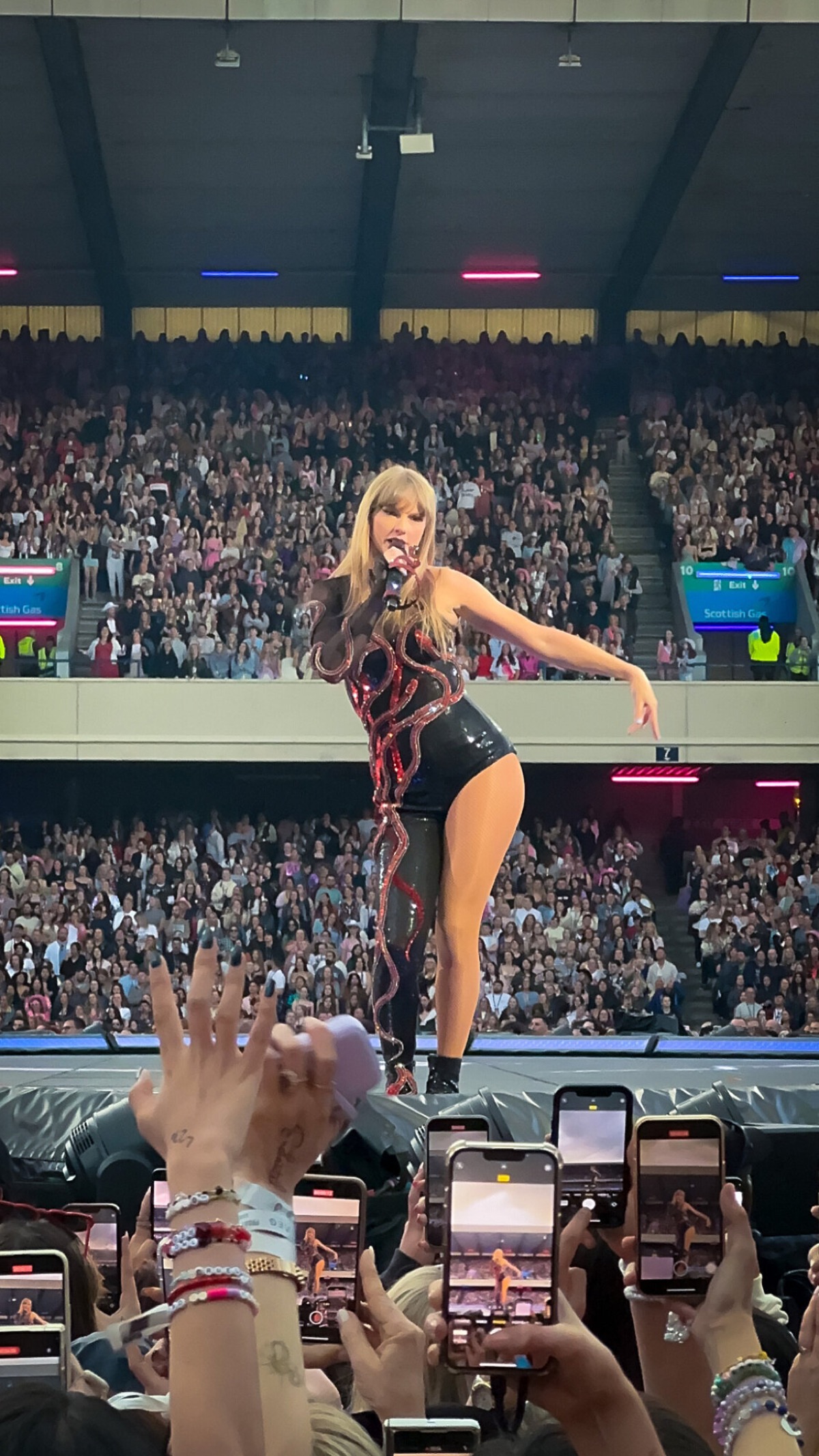 Photo from Taylor Swift's Eras Tour at Murrayfield