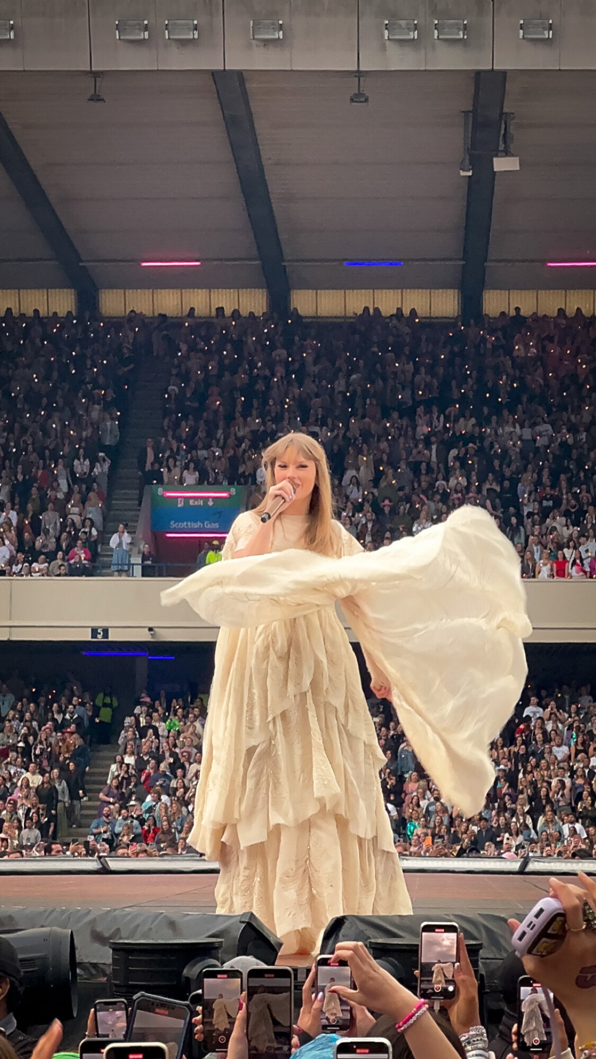 Photo from Taylor Swift's Eras Tour at Murrayfield