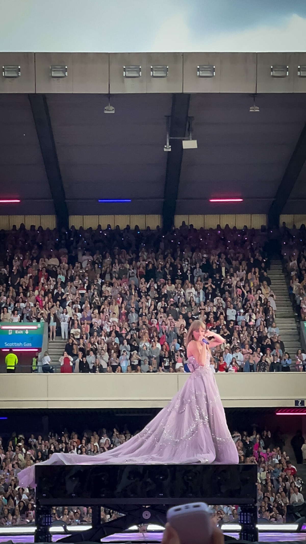 Photo from Taylor Swift's Eras Tour at Murrayfield