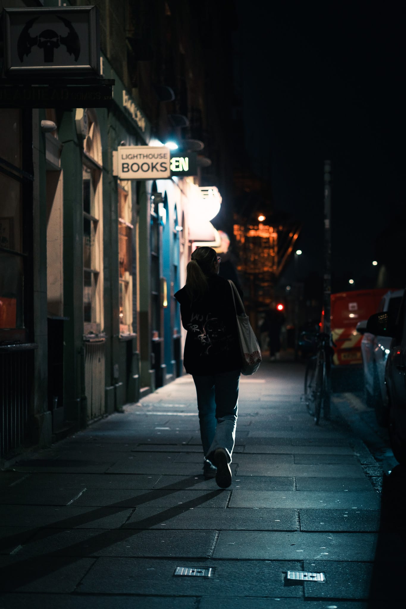 Night shot in Edinburgh